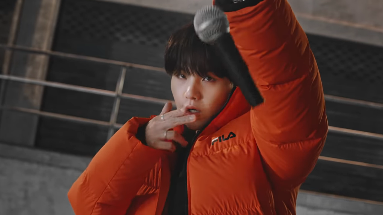 BTS X FILA ON THE STREET